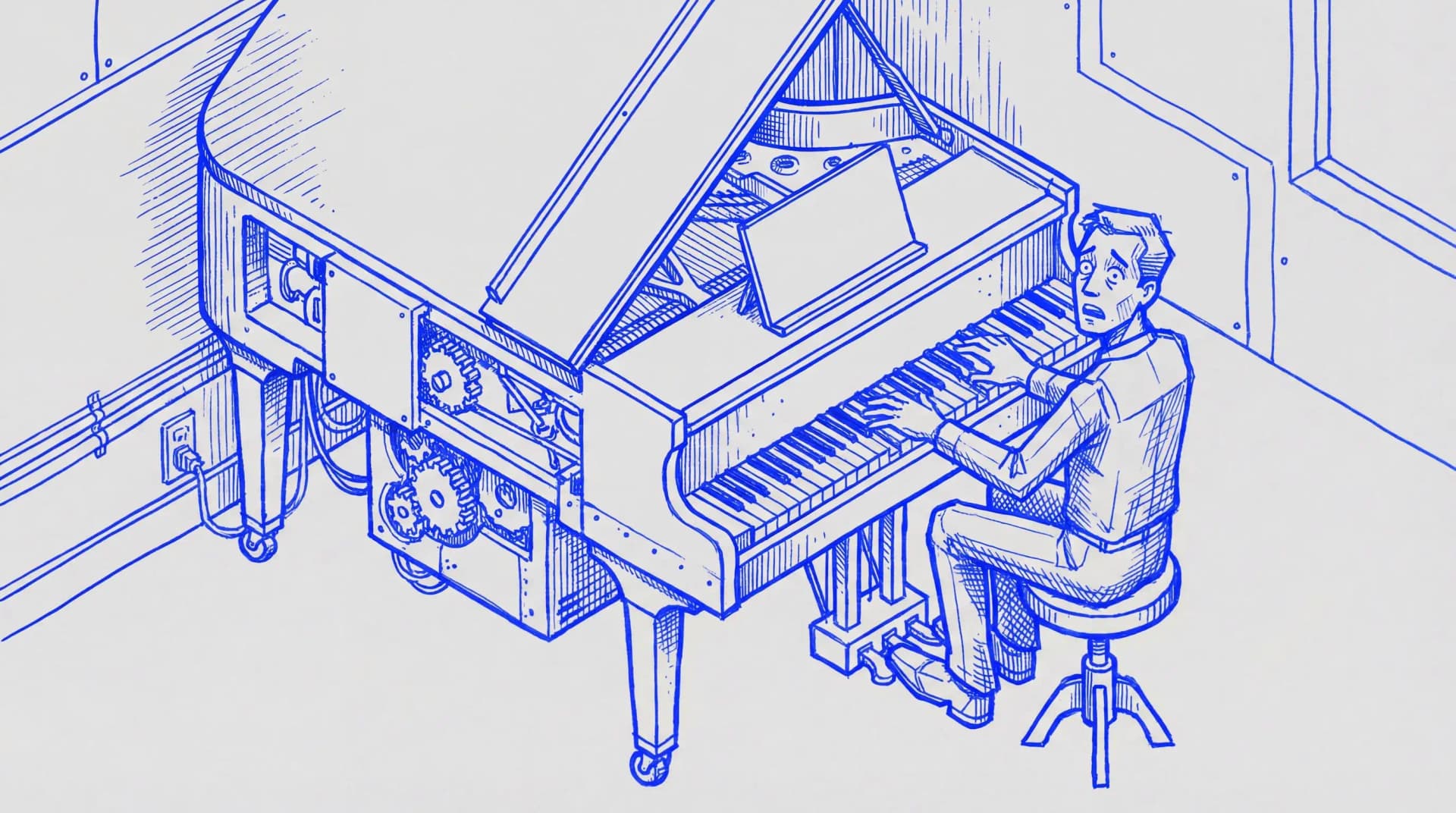 El pianista paralizado